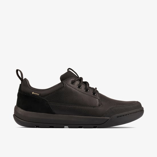 AshcombeLoGTX Black Leather Shoes - Image 1