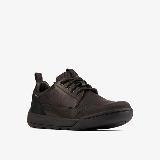 AshcombeLoGTX Black Leather Shoes - Image 3