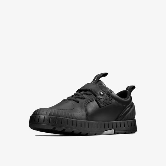Apollo Step K Black Leather Shoes - Image 4