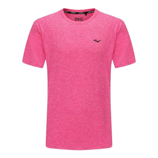Everlast Heren borst Logo T-Shirt (Roze Mergel) - Image 1