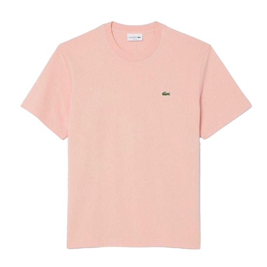 Lacoste Heren Geborduurd T-shirt met logo (Roze) - Image 2