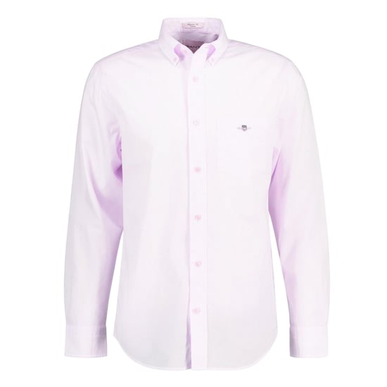 Gant Mens Banker Poplin Shirt (Pale Pink) - Image 2