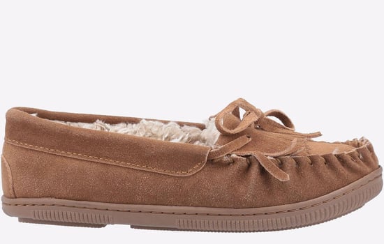 Hush Puppies Addy Slip On Slippers MEMORY FOAM Womens - Image 1