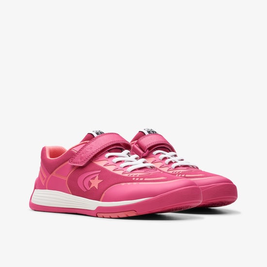 CICA Star Flex Youth Pink Combination Synthetic Trainers - Image 4