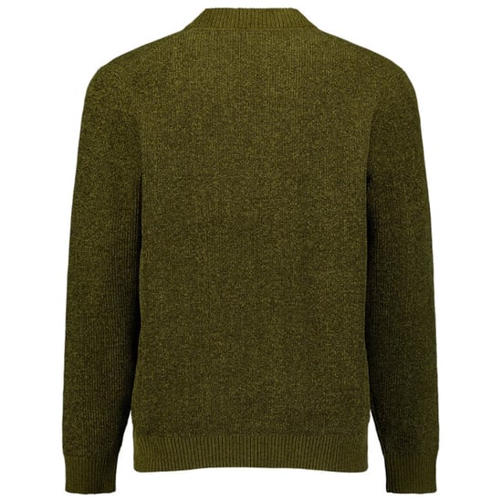 No Excess Pullover v-neck light weight chenil moss - Image 2