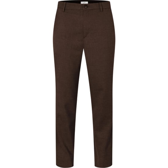 Plain Alvinpl 285 dark brown melange - Image 1