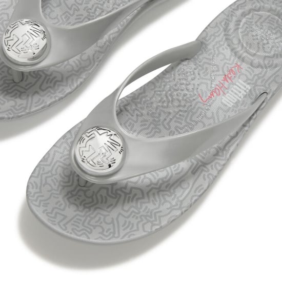 FitFlop X keith haring iqushion button flip-flops - Image 5