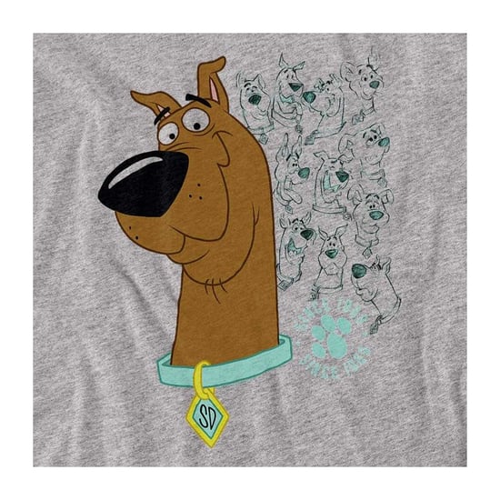 Scooby Doo Unisex T-shirt voor volwassenen: Evolution (Atletische Heide) - Image 3