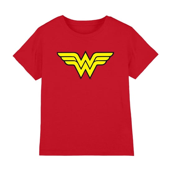 Wonder Woman Kinderen/Kinderen Logo T-shirt (Rood) - Image 1
