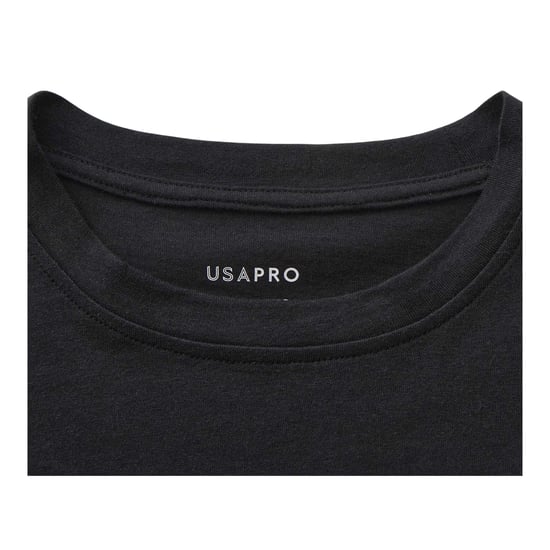 USA Pro Boxy T-shirt met logo voor kinderen (Zwart) - Image 4
