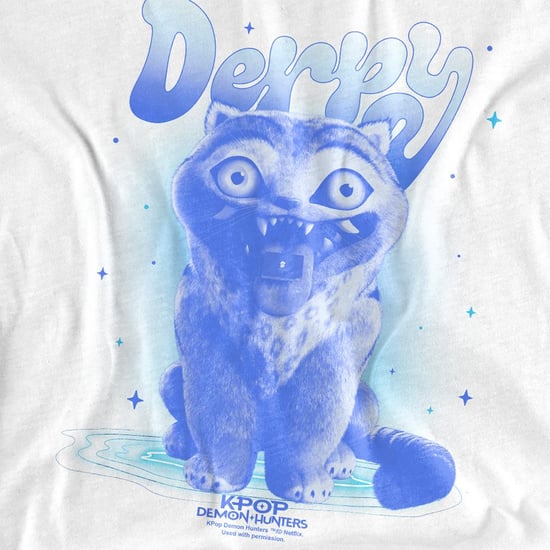 K-Pop Demon Hunters Kinder Derpy Tiger Airbrush T-shirt (Wit) - Image 3