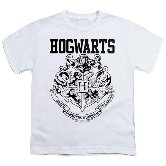 Harry Potter Hogwarts-sport-T-shirt voor kinderen (Wit) - Image 1