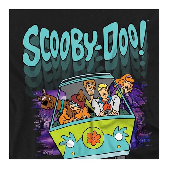 Scooby Doo T-shirt voor kinderen met ‘Bang’ op de voorkant (Zwart) - Image 3