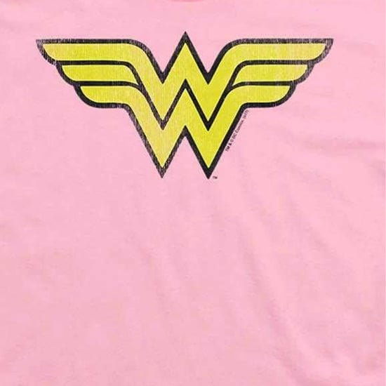 Wonder Woman Kinderen/Kinderen Distressed Logo T-Shirt (Roze) - Image 3
