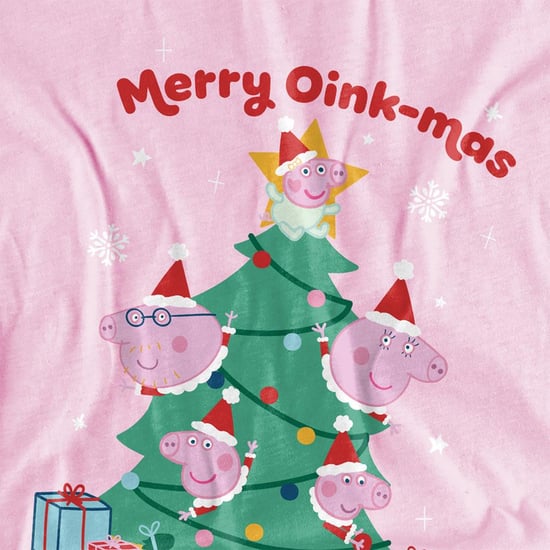 Peppa Pig Kinderen/Kinderen Vrolijk Oinkmas T-shirt (Roze) - Image 3