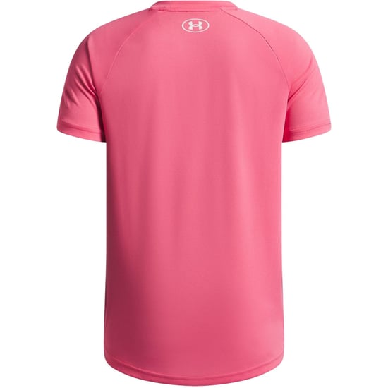 Under Armour Kortärmad T-shirt för pojkar – Tech 2.0 (Super rosa) - Image 2