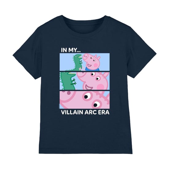 Peppa Pig Jongens Schurk Arc Tijdperk George Varken TV T-Shirt (Marine) - Image 4