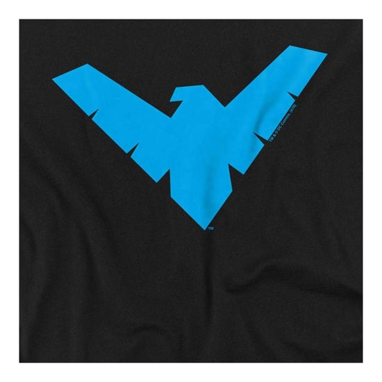 Batman T-shirt met Nightwing-logo voor kinderen (Zwart) - Image 3