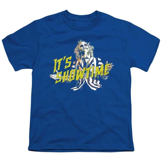 Beetlejuice T-shirt voor kinderen „It’s Showtime“ (Koningsblauw) - Image 1