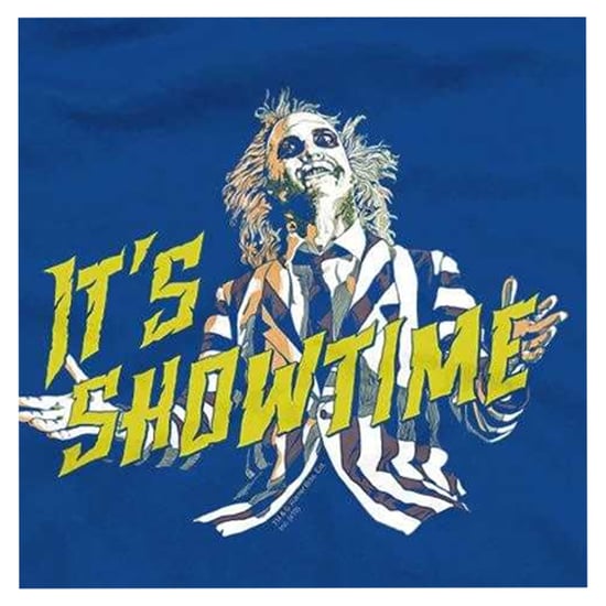 Beetlejuice T-shirt voor kinderen „It’s Showtime“ (Koningsblauw) - Image 3