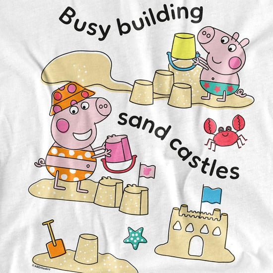 Peppa Pig T-shirt van ringspun-katoen voor kinderen (Wit) - Image 3