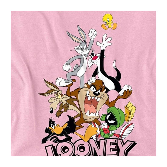 Looney Tunes T-shirt met ‘Children’s/Kids Gang’-opdruk (Roze) - Image 3
