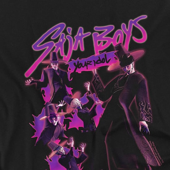 K-Pop Demon Hunters Kinderen Saja Jongens T-Shirt (Zwart) - Image 3