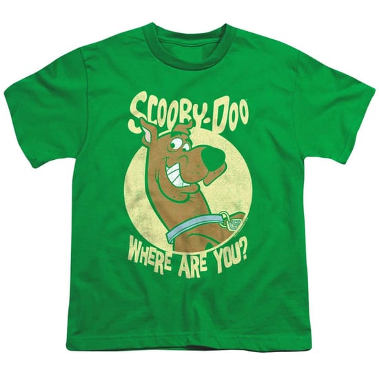 Scooby Doo T-shirt voor kinderen met de tekst ‘Where Are You?’ (Kelly Groen) - Image 1