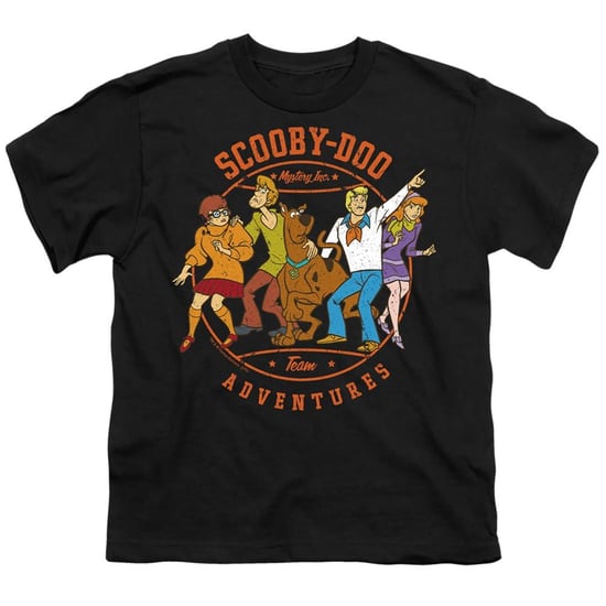 Scooby Doo T-shirt ‘Children’s/Kids Adventures’ (Zwart) - Image 1