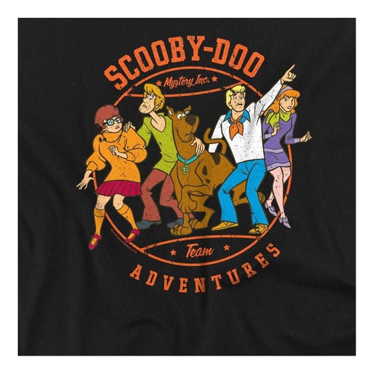 Scooby Doo T-shirt ‘Children’s/Kids Adventures’ (Zwart) - Image 3