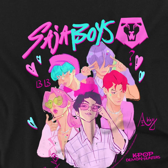 K-Pop Demon Hunters Childrens/Kids Saja Boys Signature T-Shirt (Black) - Image 3