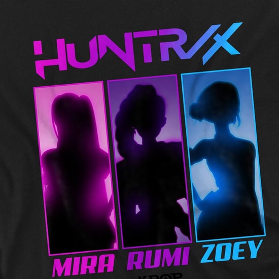 K-Pop Demon Hunters Childrens/Kids Huntrix Spotlight T-Shirt (Black) - Image 3