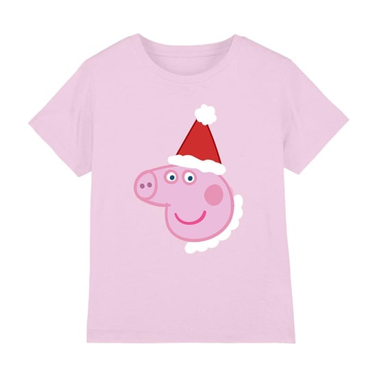 Peppa Pig Kinderen/Kinderen Kerstmuts T-shirt (Roze) - Image 1