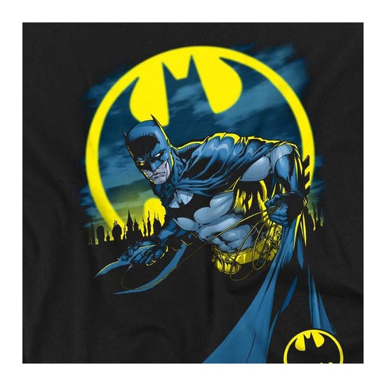 Batman T-shirt voor kinderen met de tekst „Heed The Call“ (Zwart) - Image 3