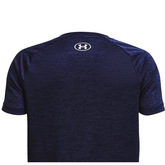 Under Armour Kortärmad T-shirt för pojkar – Tech 2.0 (Akademi Blå) - Image 3