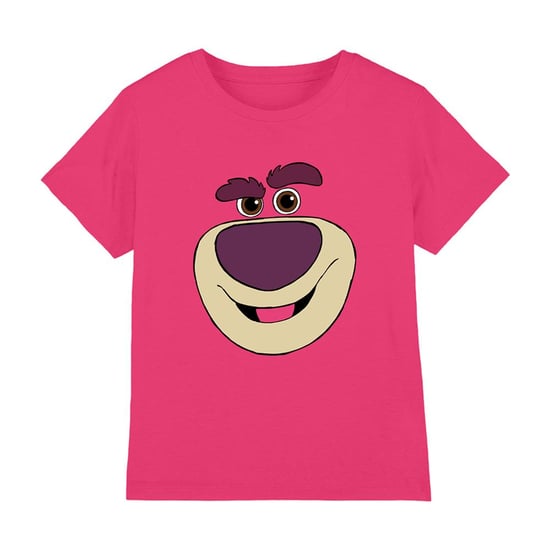 Toy Story Kinderen/ Lotso Gezicht T-shirt (Heet Roze) - Image 1