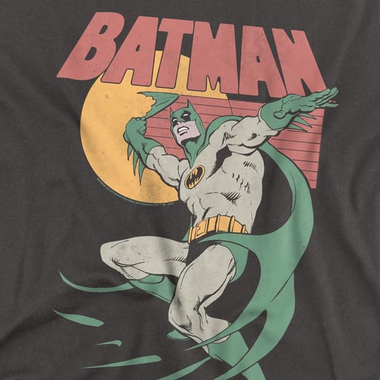 Batman T-shirt voor kinderen in jaren ’70-stijl (Houtskool) - Image 3