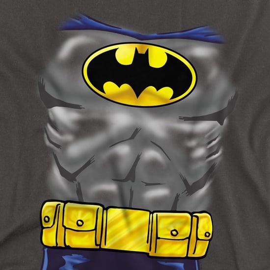 Batman Realistisch T-shirt met spiermotief voor kinderen (Houtskool) - Image 3