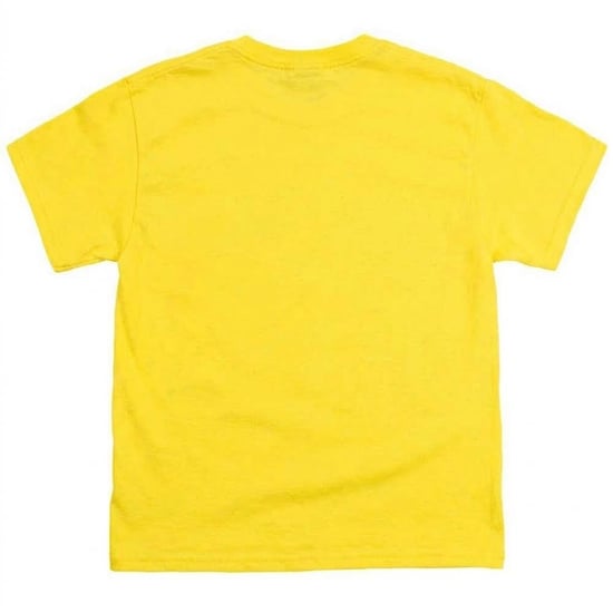 DC Comics Kinder-T-shirt 'Girl Power' in retrostijl (Geel) - Image 2