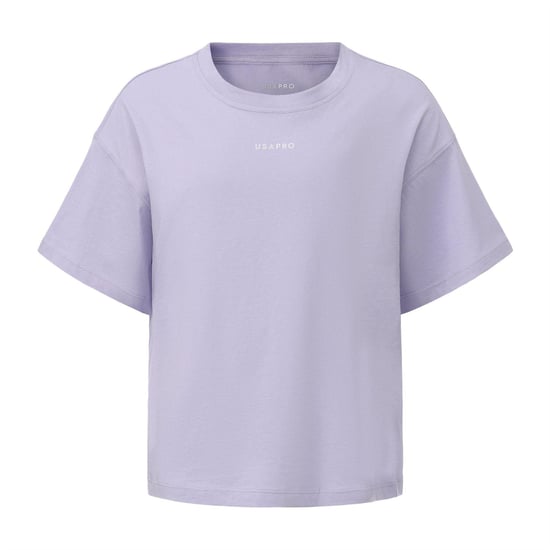 USA Pro Boxy T-shirt met logo voor kinderen (Lila) - Image 1