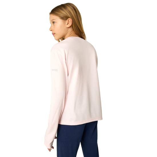 Regatta Childrens/Kids Alvarado Scenery Long-Sleeved Winter T-Shirt (Pink Haze) - Image 6