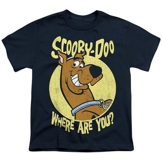 Scooby Doo T-shirt voor kinderen met de tekst ‘Where Are You?’ (Marine) - Image 1