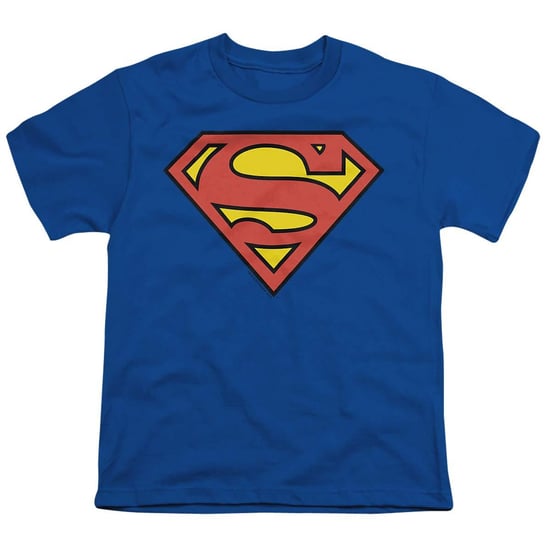 Superman Kinderen/Kinderen Logo T-shirt (Koningsblauw) - Image 1