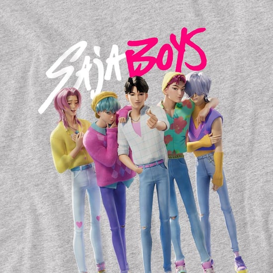 K-Pop Demon Hunter Kinder Saja Jongens T-shirt (Heather Grijs) - Image 3