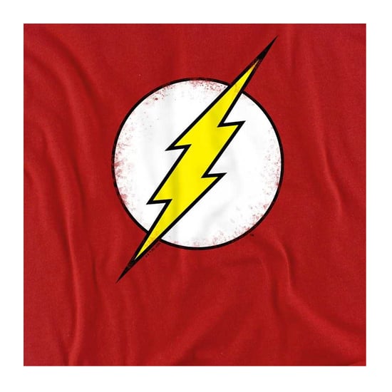 The Flash T-shirt met verweerde look voor kinderen (Rood) - Image 3