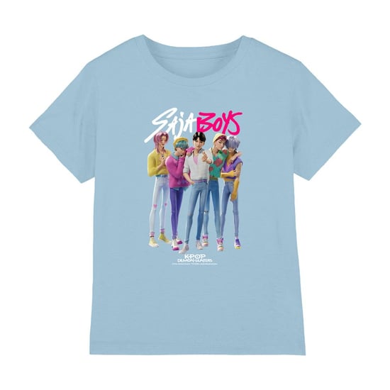 K-Pop Demon Hunters Kinderen Saja Jongens T-Shirt (Lichtblauw) - Image 1