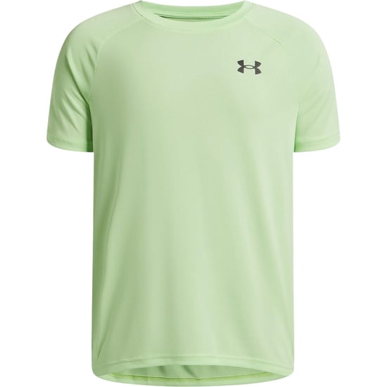 Under Armour Kortärmad T-shirt för pojkar – Tech 2.0 (Lime) - Image 1