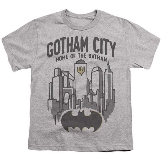 Batman Gotham City-T-shirt voor kinderen (Atletische Heide) - Image 1
