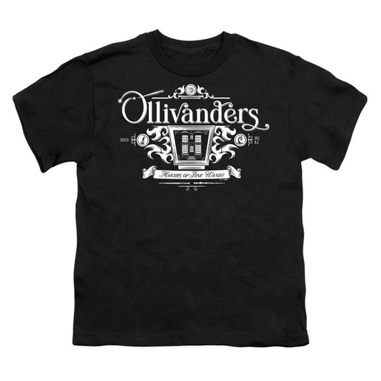Harry Potter T-shirt met grafische print van Olivanders voor kinderen (Zwart) - Image 1