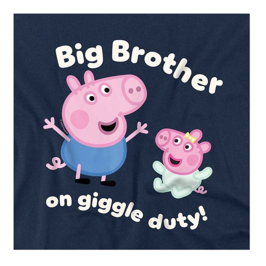 Peppa Pig Giggle Duty T-shirt voor kinderen (Marine) - Image 3